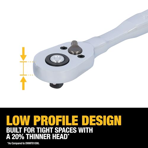 DEWALT 142 Piece Mechanics Tool Set, 1/4 Inch and 3/8 Inch Drive, SAE and Metric (DWMT45425) - style: NEW 142 Piece Set