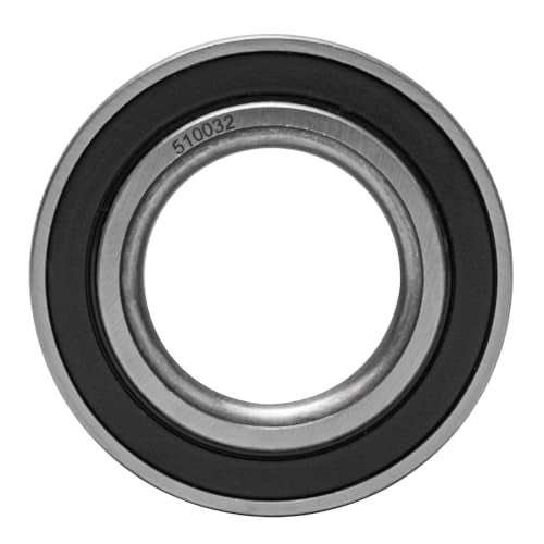 Detroit Axle - Front Wheel Press Bearing Replacement for 1995-1999 Dodge Plymouth Neon - size: 510032/Single
