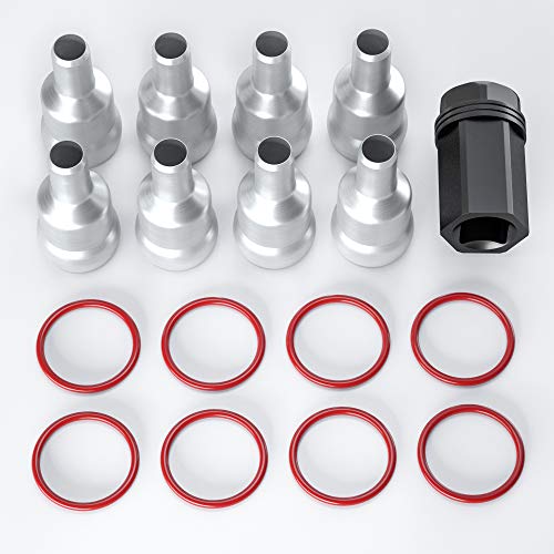17PC High-Pressure Oil Rail Ball Tube Socket Oil Rail Leak Repair Kit Removal Tool For 2003-2010 Ford 6.0L Powerstroke