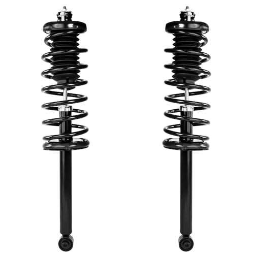 Detroit Axle - Pair Rear Struts for 1998-2002 Honda Accord, 1999-2003 TL, 2001-2003 CL, 2 with Coil Spring Assembly, Quick Install Ready - size: 171299 x2/PAIR