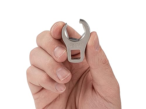 TEKTON 3/8 Inch Drive x 11/16 Inch Flare Nut Crowfoot Wrench | WCF15217 - size: 11/16-Inch
