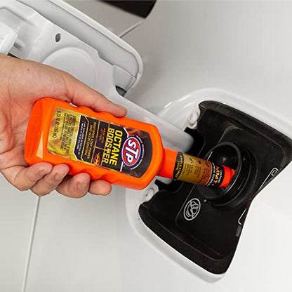 STP Octane Booster, Fuel Intake System Cleaner, Bottles, 5.25 Fl Oz, Pack of 12 - style: Octane Booster (12 Pack)