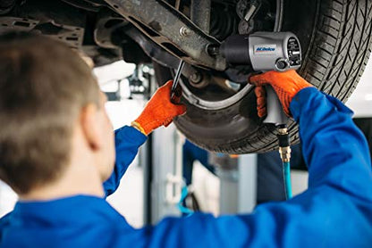 ACDelco ANI405A Heavy Duty Twin Hammer ½” 500 ft-lbs. 5-Speed Pneumatic Impact Wrench Tool Kit