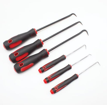 10 pcs Heavy Duty Hook and Pick Set, Car Repair O-Ring Removal Tool Kit for Removing Gaskets, Springs, Oil Seals, O-Rings with Useful Bag to Store Them. 4535