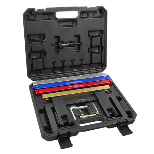 Camshaft Alignment Timing Tool Set, Engine Camshaft Timing Tool for BMW N51 N52 N53 N54 N55 Engine, 2.5/3.0 Chain Drive, Six-Cylinder, Twin Camshafts Petrol Engines