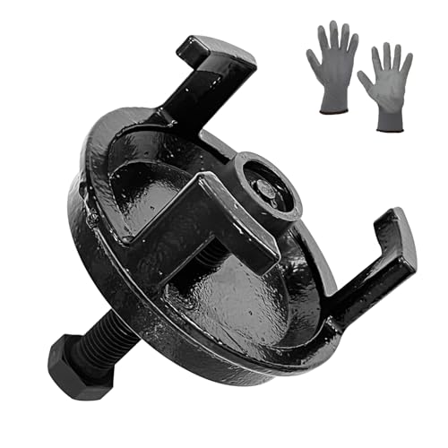 GM Harmonic Balancer Puller, 25264 LS Crank Pulley Puller for GM Chrysler Jeep Dodge, Harmonic Damper Puller Without Tapped Holes for Engine Balancer Removal/Replacement