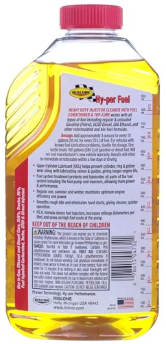 Rislone 4732 Fuel Injector Cleaner with Upper Cylinder Lubricant, 32 oz - style: 1 Pack