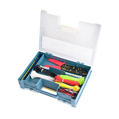 Calterm 05207 Automotive Electrical Repair Kit, 399 Pc Kit: Cable Ties, Tape, Phillips/Flat Head Screw Driver, Terminals, Tester/Probes/Alligator Lead, Wire, Stripper/Crimper, Connectors, 5-20A Fuse