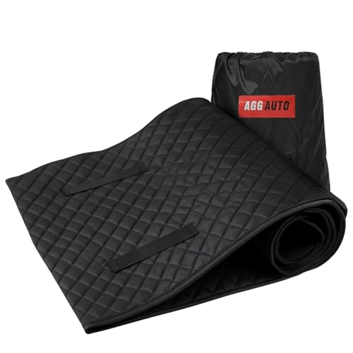 AggAuto Rolling Creeper Mat 60''x28 Foldable Mechanic Mat Under Car Roller | Mechanic Creeper Mat, Oil Resistant Surface, Smooth Sliding, Portable Design, Garage & Roadside Repairs - size: 60" x 28"