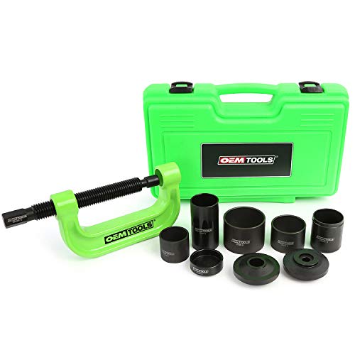 OEMTOOLS Heavy-Duty Ball Joint Press Kit & U Joint Removal Tool | Joint Removal Tool for 4WD Trucks, Rust-Resistant Ball Joint Tool, Adapters for 1/2 to 3/4 Ton 4 Wheel Drive Vehicles - style: 4WD Heavy-Duty Ball Joint Removal