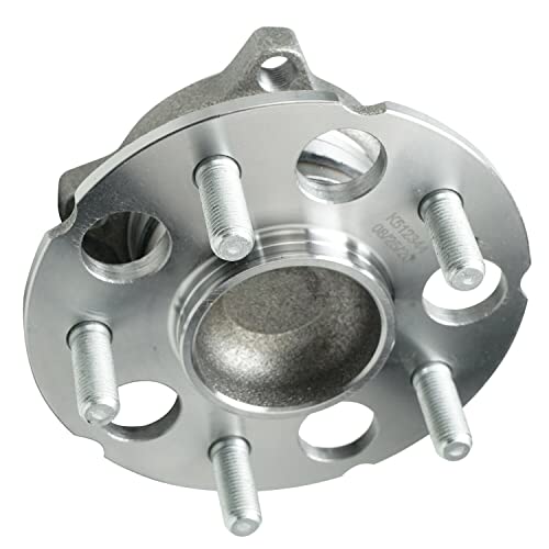 Detroit Axle - FWD Pair Rear Wheel Bearing and Hub Assembly for Honda CR-V 2007-2011, Crosstour 2012-2015, Accord Crosstour 2010-2011, 5-Lug w/ABS - style: 512344 x2/Pair