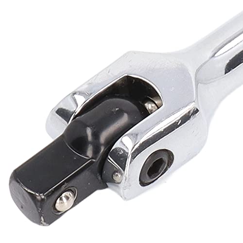 AMAKO 1/2 Breaker Bar 10" Length: Breaker Bar 1/2 inch Drive with 180° Rotatable Head,CR-V Steel
