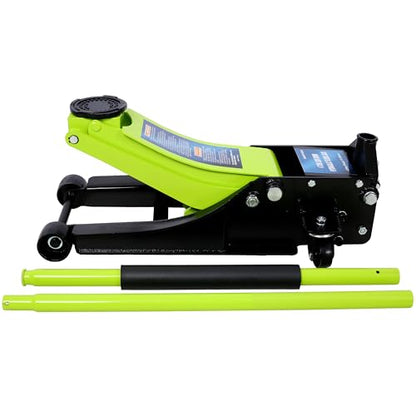 Low Profile Car Jack 4 Ton Portable Floor Hydraulic Jacks 8000 lbs | Heavy-duty steel floor jack with 4-ton capacity, low profile design, lifting range 2.5-20 inches, overload protection va - color: A3