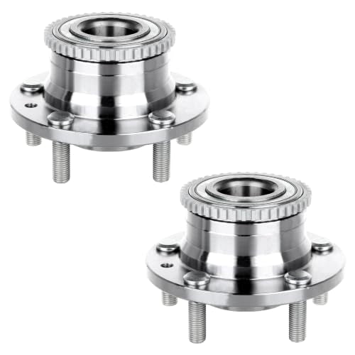 ECCPP 2-Piece 512269 Rear Wheel Hub Bearing for Mazda Protege 2000-2003 | for Mazda MPV 1989-2006 5 lugs w/ABS Sensor Pre-Greased Sealed - size: 512269*2
