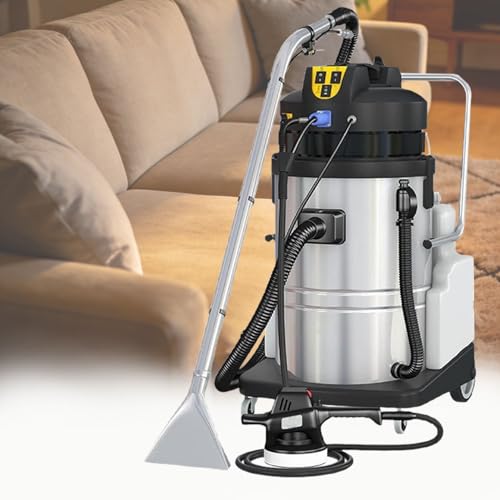 Heavy-Duty Portable Carpet Extractor Vacuum, Commercial Wet Dry Cleaning Machine, Fast Deep Cleaning for Carpets, Sofas, Area Rugs, Car Interiors 30L - size: 30L