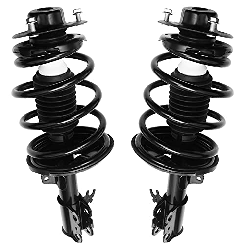 Detroit Axle - Front Struts for Toyota Camry Solara Avalon Lexus ES300, 2 Ready Struts with Coil Spring Assembly Replacement Suspension Ready Struts Shocks - size: 271678_271679/Pair