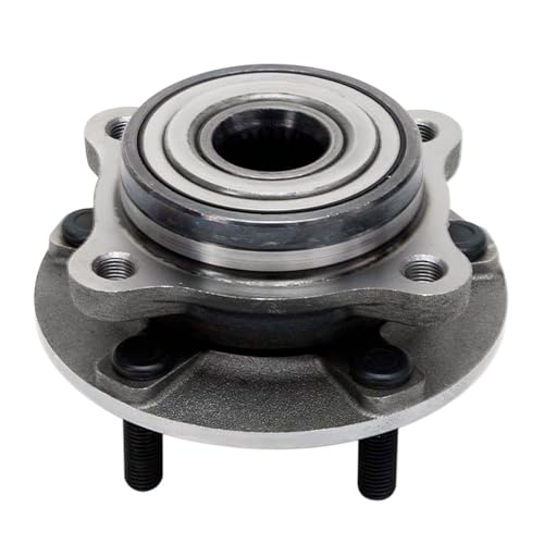 Detroit Axle - 2 Front Wheel Bearing & Hubs Assembly AWD Without ABS Sensor for 1991-1996 Dodge Stealth 1991-1999 Mitsubishi 3000GT 2003-2006 Lancer - style: 513133 x2/Pair