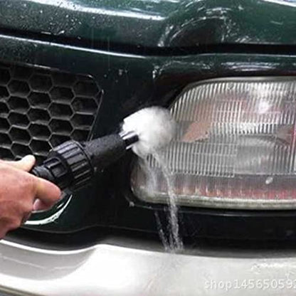 Vehicle Wash Tools Wheel Tire for Detailing Cleaning Brush Water-Powered Brush Multipurpose Cleaning Tools Motorcycle Bicycle Car Interior Exterior Cleaning Brush Kit