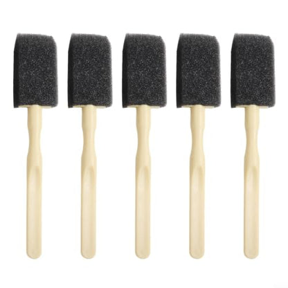 Car Air Vent Cleaning Brush Set Soft Sponge Detailing Tool for AC Grille Dashboard Dust Removal Auto Interior Cleaner Kit 14cm(1Pc) - size: 1Pc