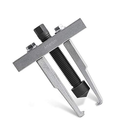 2 Jaw Bearing Puller 30mm-90mm Adjustable Gear Puller Tool - Heavy Duty Slim Leg Remover for Timing Chain, LS Crankshaft & Narrow Spaces - Compatible with 2000 GMC & Small Automotive Gears