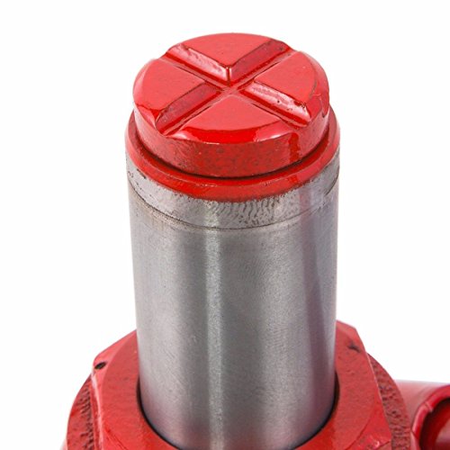 XtremepowerUS 8 Ton Hydraulic Bottle Jack, Heavy-Duty Car Lift Jack with Long Handle, 16,000 lb Capacity for Cars, SUVs, Pickup Trucks, RVs, Trailers, Garage & Auto Repair, Red - size: 8 Ton