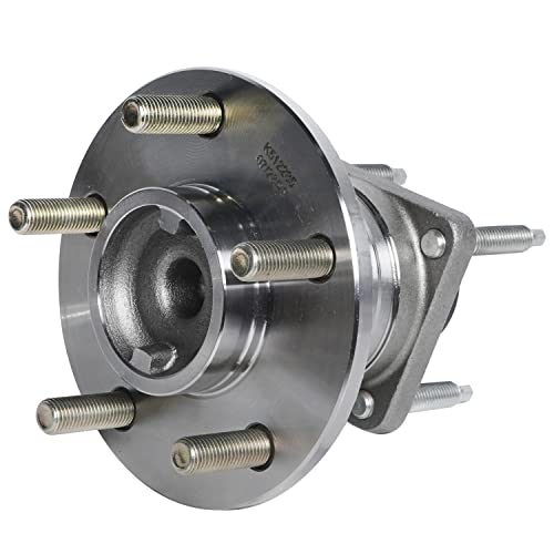Detroit Axle - 2 Rear Wheel Bearing Hubs for Chevy Malibu 2004-2012 HHR 2008-2010 Cobalt 2009-2010 Pontiac G6 2005-2010 Saturn Aura 2007-2009, 5 Lug w/ABS Replacement Wheel Bearing and Hubs Assembly - style: 512285 x2/Pair