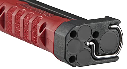 Streamlight 76801 Stinger Switchblade 800-Lumen Rechargeable Compact Multi-Function LED Work Light with Color-Rite Technology and AC Charger, Red - size: Stinger 7.2" Light Bar, style: 120V AC Charger/Holder