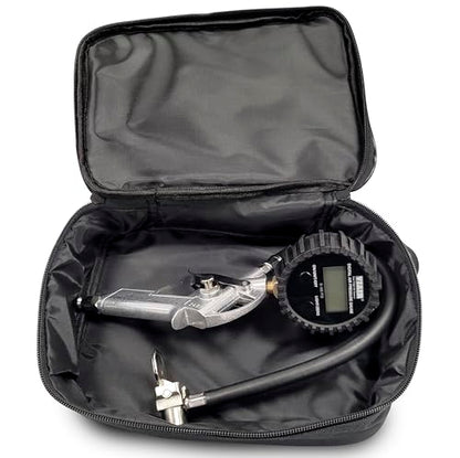 VIAIR 00042 Digital Tire Inflation Gun with 2.5" Gauge and Carry Bag, Black