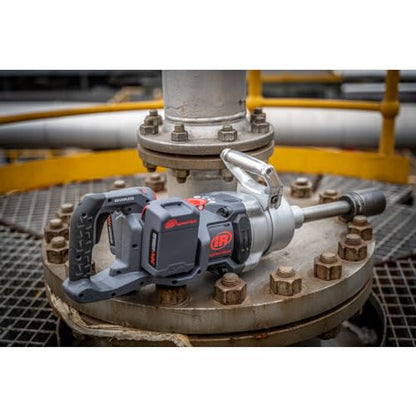 Ingersoll Rand W9691-K4E Cordless 1" High-Torque Impact Wrench Kit with 2" Extended Anvil, Includes 4 BL2022 5.0Ah Batteries and Dual-Bay Charger - size: Extended Anvil, style: 4 Battery Kit