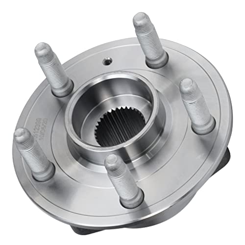 Detroit Axle - Rear 2pc Wheel Bearing Hubs for 10-16 ChevyCamaro 2010 2011 2012 2013 2014 2015 2016, 2 Wheel Bearing & Hubs Assembly Replacement - style: 512399 x2/Pair