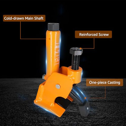 BESTOOL Manual Tire Bead Breaker with Rubber Pad, Tire Change Tool for Aluminum Alloy Hubs, ATV Tire Operation, Tractors, Trucks, Cars, Heavy Duty Tires Car Repair - color: Standard