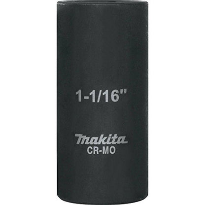 Makita A-96344 1-1/16" Deep Well Impact Socket with 1/2" Drive - size: 1-1/16"