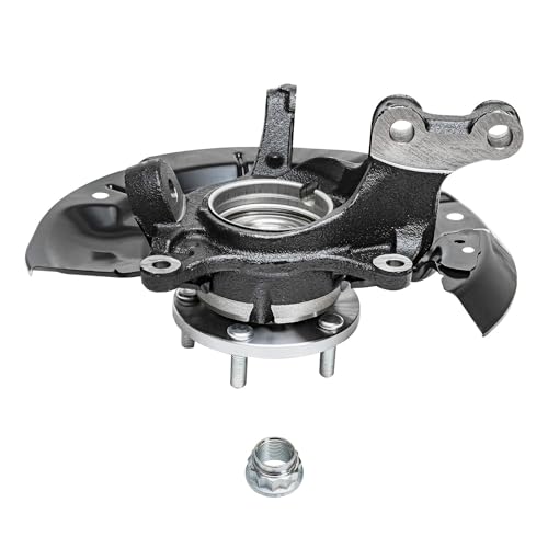 Detroit Axle - AWD Front Steering Knuckles and Wheel Hub Bearings Struts and Coil Spring Rear Shock Absorbers Replacement for 2011-2014 Toyota Sienna - size: 6AQU47785/ strut shock sway kit