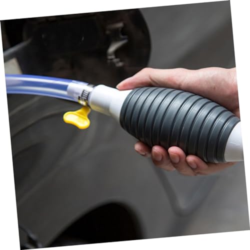 Unomor Hand Siphon Pump for Fuel Transfer Manual Siphon Pump Kit Hose Portable Liquid Sucker for Automotive and Water Use