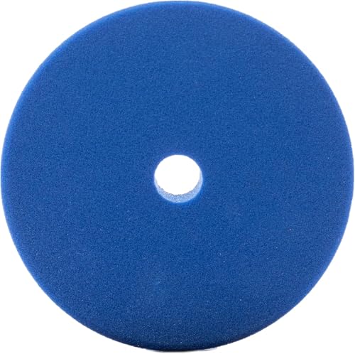 SDO Blue Foam Heavy Polishing Pad (2 Pack 5.5”) - Premium Standard Duty Orbital Polishing Pads for Painted Surfaces. (Fits 5" backing plate.) - color: Blue, size: 5.5 inches