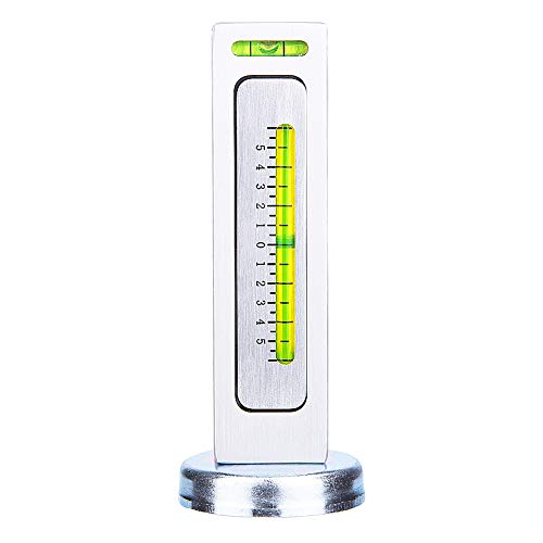 Universal Adjustable Magnetic Camber Caster Gauge Tool, Wheel Alignment Tool for Trucks SUVs Cars, Steel Construction with ±5° Level Adjustment, Attaches to Hub or Brake