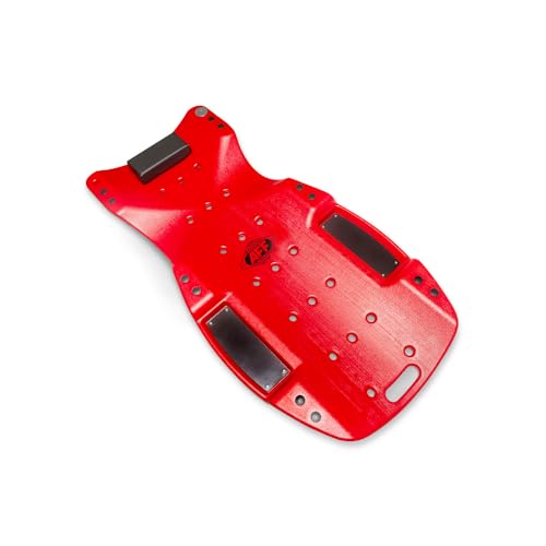 AFF XL Mechanic's Creeper - 47" Length Ergonomic Creeper with Padded Headrest & Magnetic Tool Trays - Super Duty
