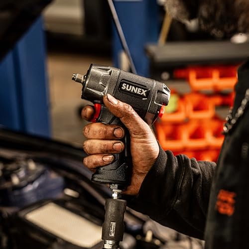 SUNEX Tools SX3802 3/8” Drive Magnesium Composite Impact Wrench - style: 3/8” Drive Impact Wrench
