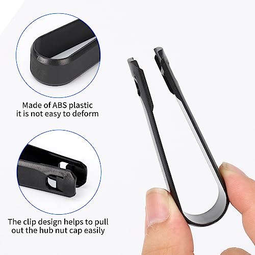 ANCKNE Lug Nut Cap Cover Removal Tool Set Nut Caps Lug Puller, with “3+1” Lug Nut Cover Removal Tool, Wheel Hub Cap Removal Tool Suitable for Most of Types of Cars