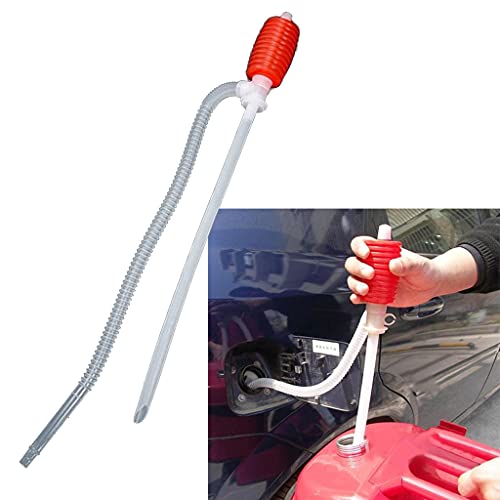 Manual Siphon Water Liquid Hand Transfer for Oils Fuel Kerosene or Water Hand Liquid