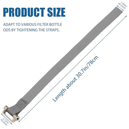 Abode Heavy Duty Filter Strap Wrench Removal Tool, for With Diameters Up to 6-1/2 inches Heavy-Duty Oil Filter Strap Wrench Removal Replacement