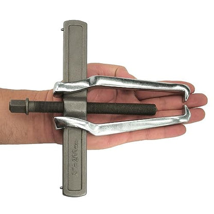 2 Claw Gears Puller for Removal of Pulley Flywheel Bearing(4").+2-Jaw Gear Puller,Adjustable - Bearing Gears Puller(8").