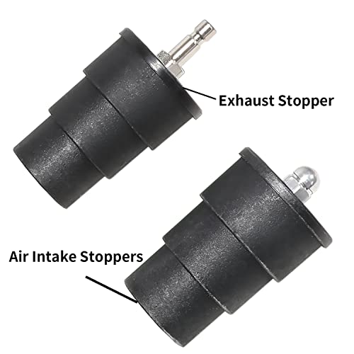 DPTOOL Turbo System Leakage Tester Turbocharger Air Pressure Guage Cooling System Intercoolers Radiators Hose Leaks Test with Regulator Manual Valve 1.38''-3.54''