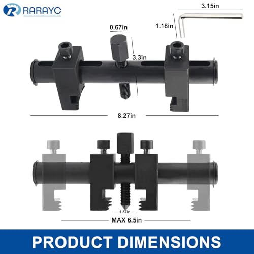 Adjustable Crankshaft Pulley Puller Tool – Heavy-Duty Drive Pulley Remover for Easy Extraction & Installation, Ideal for Smooth Auto Repairs & Maintenance