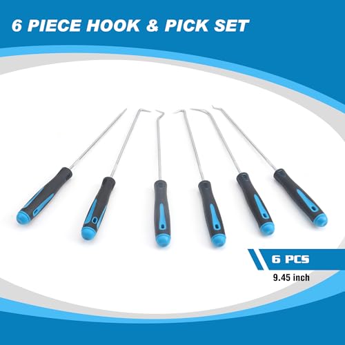 Tool, Pick Hook Set, Gasket Pick Hooks Puller Remover, Pick Tool Set for Car Auto Oil Seal/O-Ring Remover