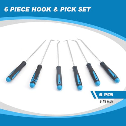 Tool, Pick Hook Set, Gasket Pick Hooks Puller Remover, Pick Tool Set for Car Auto Oil Seal/O-Ring Remover