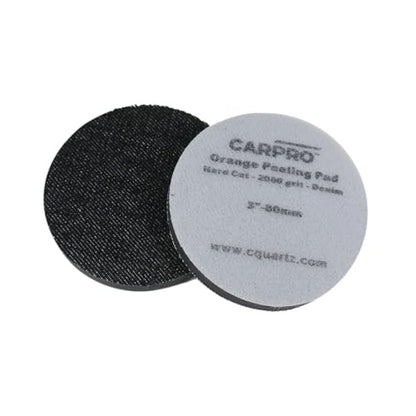 CARPRO Denim Orange Peel Removal Pad (V2) - Upper Paint Layer Clear Coat Scatch Repair - 3" (1 Pack) - size: 3 inch (Pack of 1)
