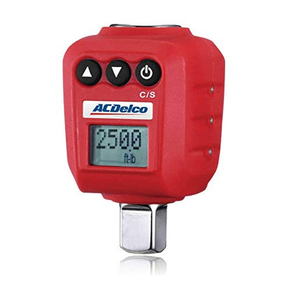 ACDelco 1/2” Digital Torque Adapter (25 to 250 ft-lbs) with Audible, LED Alert ARM602-4A