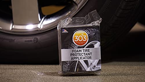 303 Tire Shine Applicator Pads, 2-Pack | Soft applicator pads provide even tire dressing application with less mess.