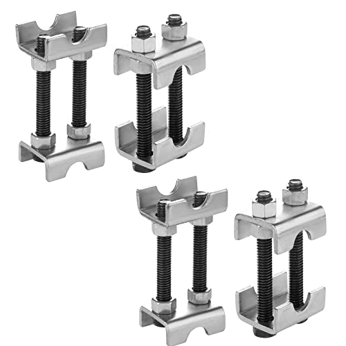 4 Pack Coil Spacers,2-Way Adjustable Lift Or Lower Spring Spacer Coil Spring Compressor 1” to 2” Lift or Lowering Height - size: 4PCS Coil Spring Spacer